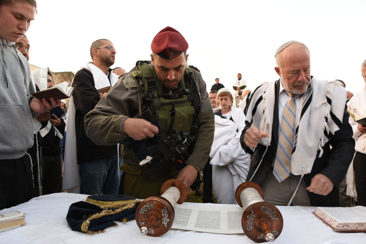 אחרי 4 שנים: תפילה בבית הכנסת העתיק