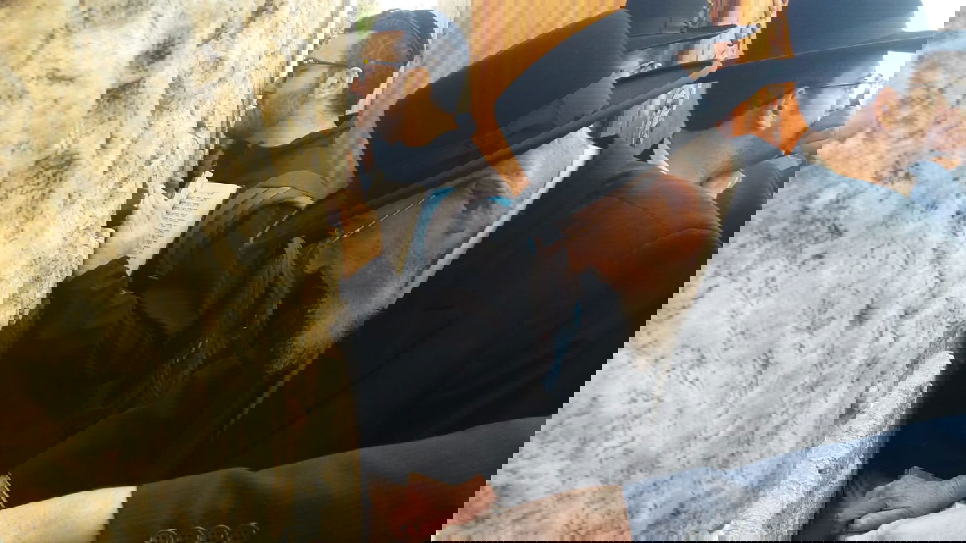 ה'עלייה לרגל' של הגאון רבי ברוך מרדכי אזרחי • תיעוד