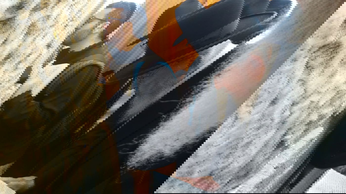 ה'עלייה לרגל' של הגאון רבי ברוך מרדכי אזרחי • תיעוד