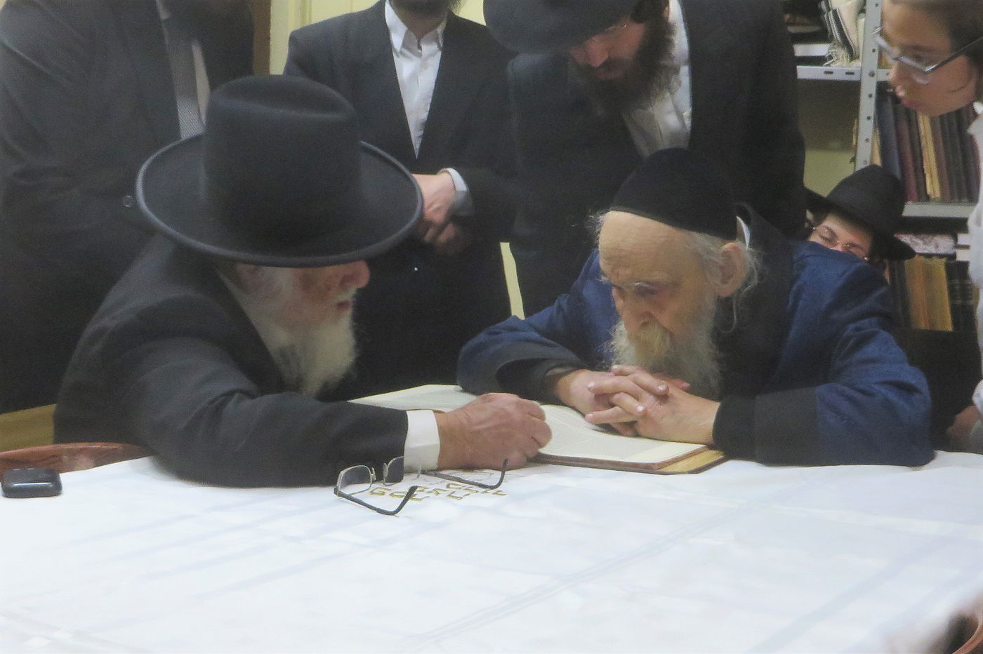 ה'עלייה לרגל' של הגרב"ד פוברסקי • תיעוד