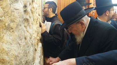 ה'עלייה לרגל' של הגאון רבי ברוך מרדכי אזרחי • תיעוד