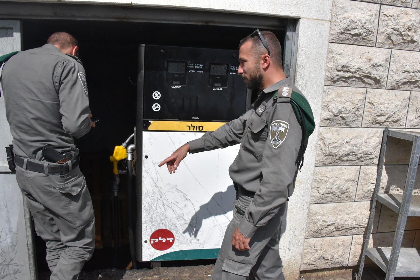 המשטרה סגרה תחנת דלק פיראטית ביפיע