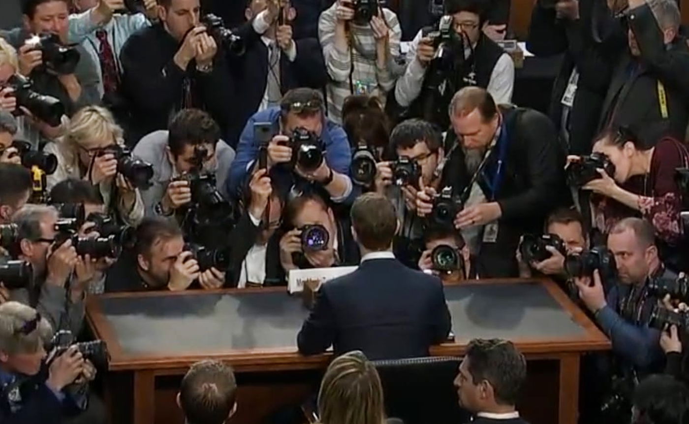 צוקרברג בפתח השימוע