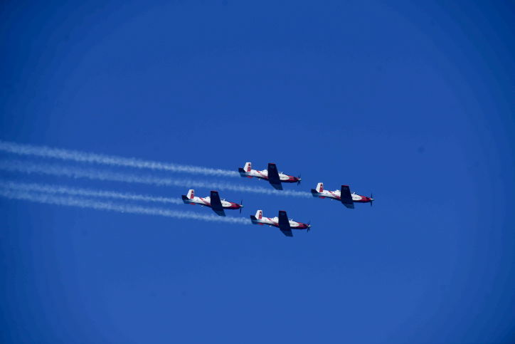 כאן יחלוף מטס חיל האוויר • הרשימה המלאה