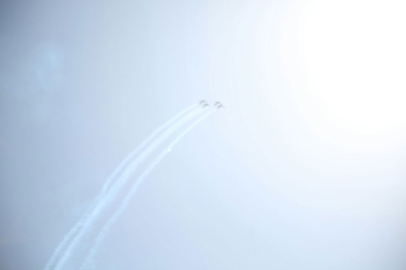 צפו: כך נראה המטס בשמי ירושלים • גלריה