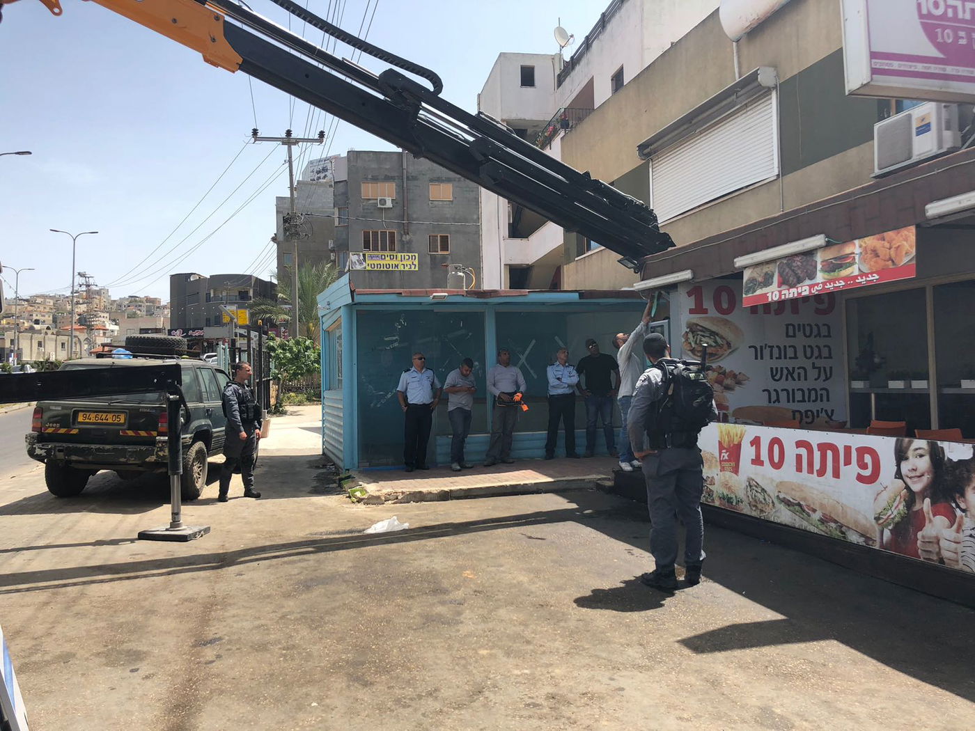 המשטרה סגרה תחנת דלק פיראטית בעראבה • תיעוד