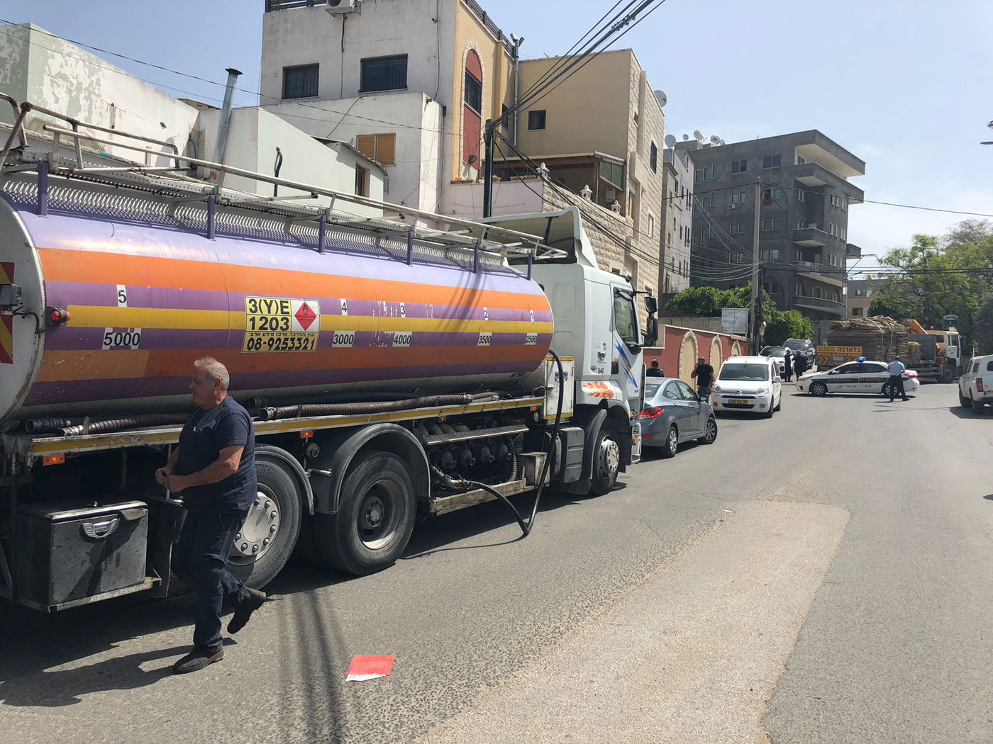 המשטרה סגרה תחנת דלק פיראטית בעראבה • תיעוד