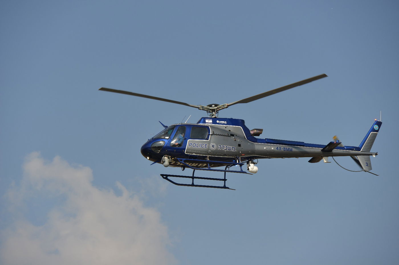 מסוקי המשטרה ישתתפו במטס חיל האוויר