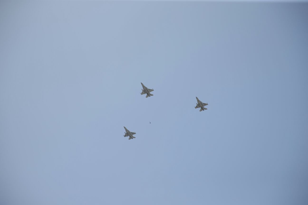 תיעוד מסכם • מטס חיל האוויר בירושלים ובתל אביב