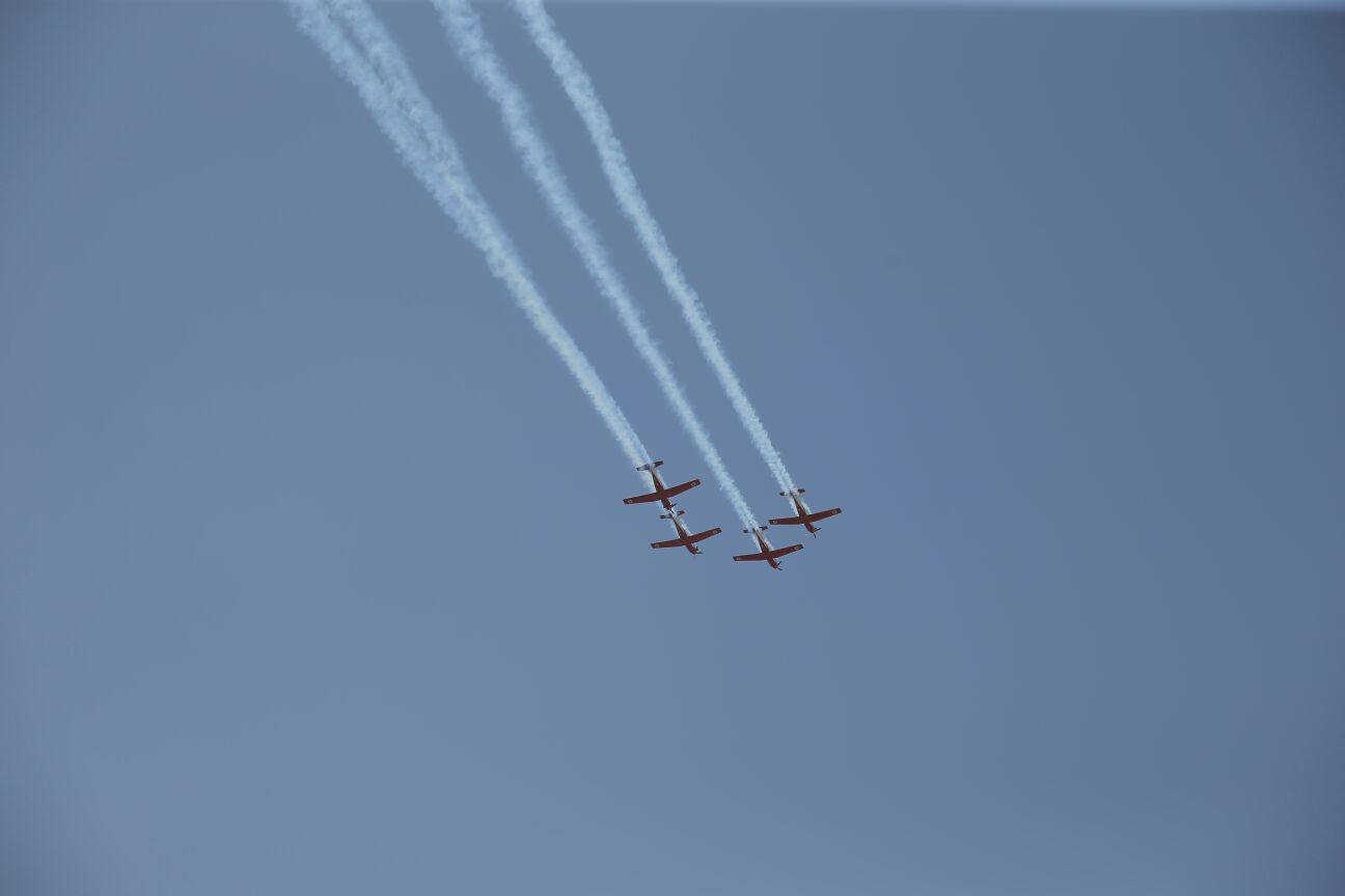 תיעוד מסכם • מטס חיל האוויר בירושלים ובתל אביב