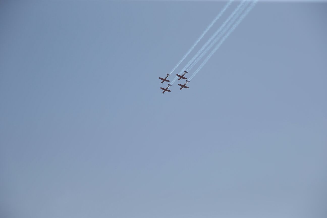תיעוד מסכם • מטס חיל האוויר בירושלים ובתל אביב