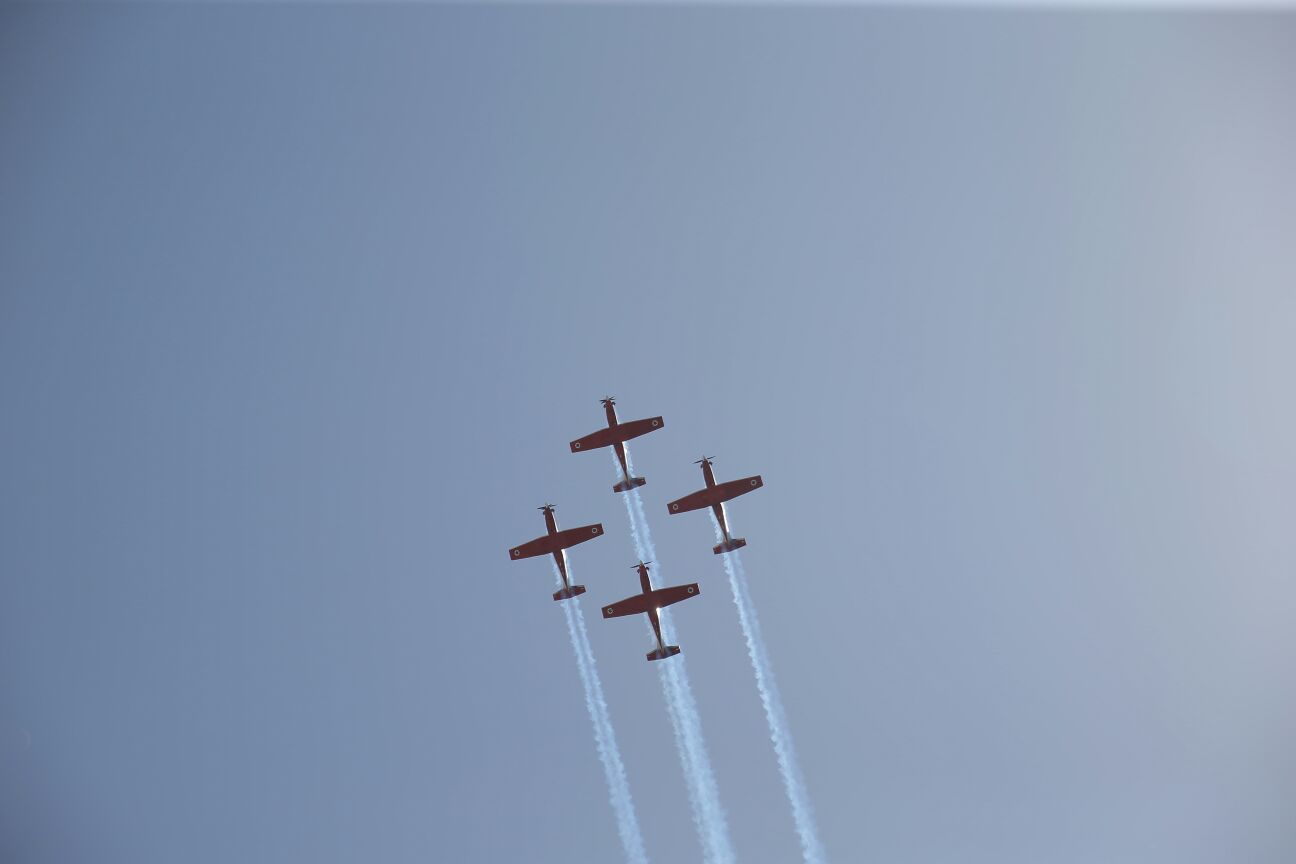 תיעוד מסכם • מטס חיל האוויר בירושלים ובתל אביב