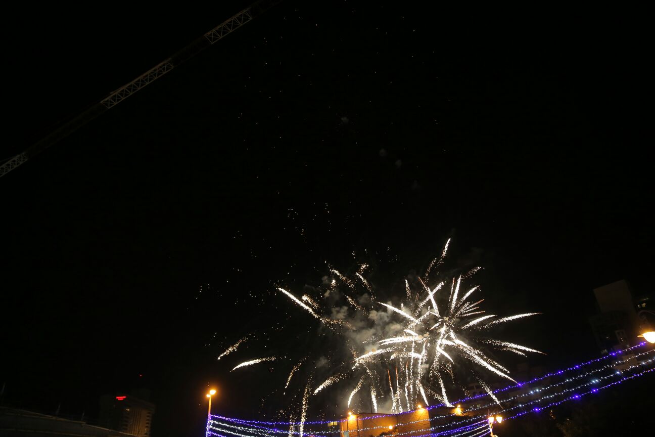 גלריה מרהיבה: מופע הזיקוקים בשמי ירושלים