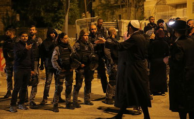 גל מעצרים בשכונת מאה שערים; 4 נעצרו בהם נער בן 14