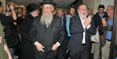 הרב בחגיגות ה-80 שלו