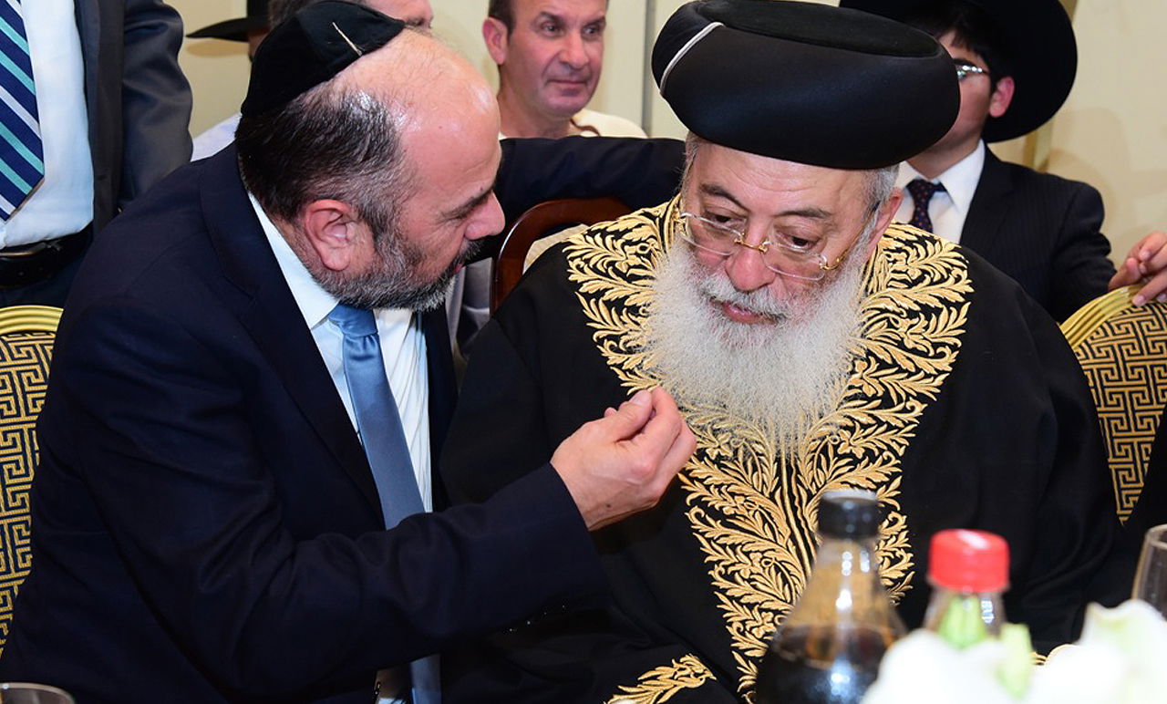 ח"כ מרגי והגר"ש עמאר, אמש