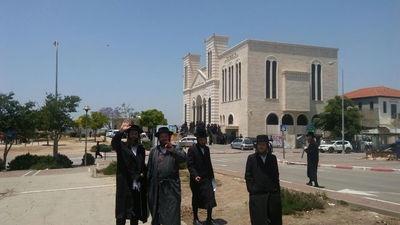 ההפגנה בבית שמש, הבוקר