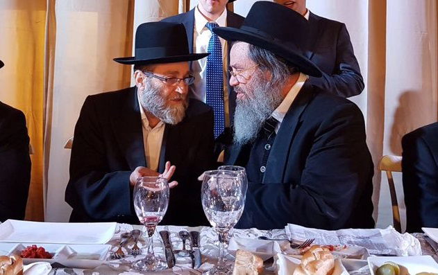 ח"כ משה גפני עם הגר"ד כהן