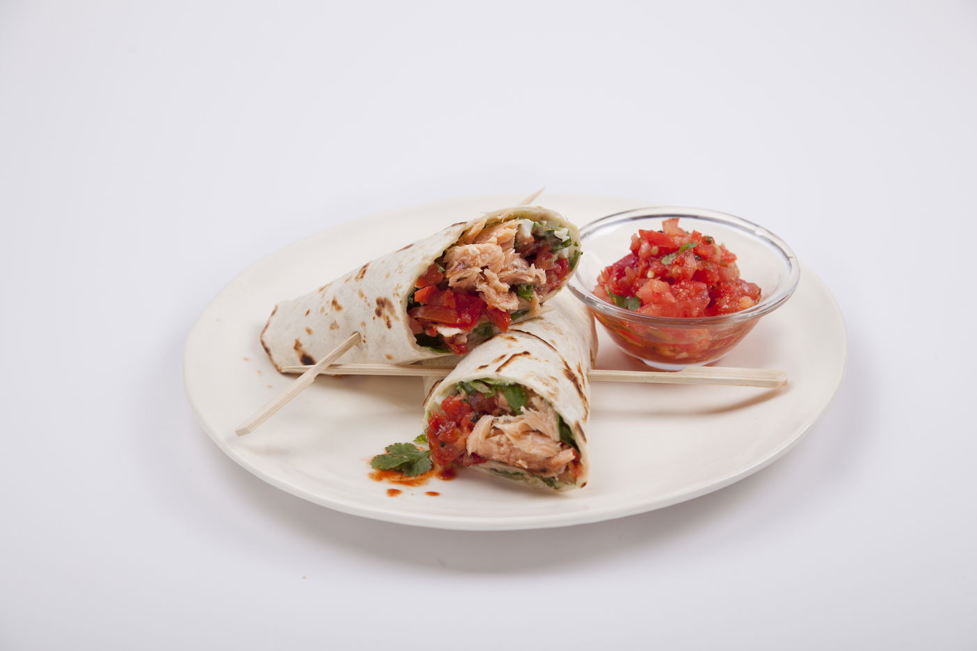 טורטיית טונה מעושנת.