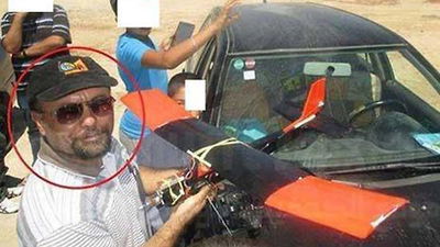 מהנדס החמאס, לצד הרכב שבו חוסל