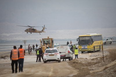נחל צפית בעת האסון