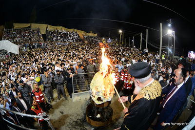 הגר"ש עמאר, בהדלקה אמש