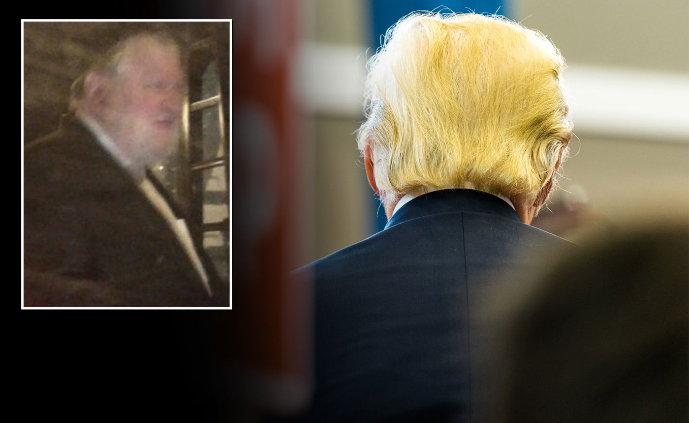 טראמפ ברח מהעסק שלו. בקטן: לייב וולדמן, החשוד מפרשת בית שמש