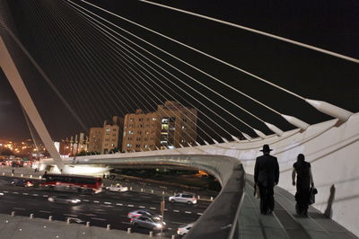 גשר המיתרים. ירושלים.