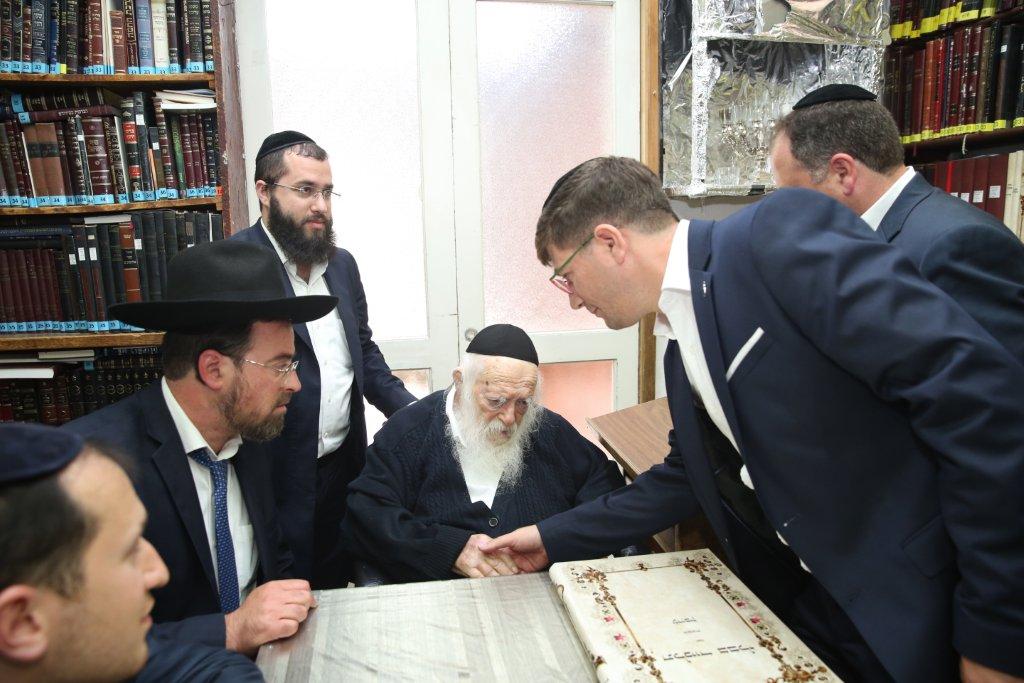 ראשי זק"א ישראל התברכו אצל מרן שר התורה