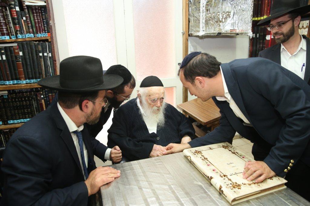 ראשי זק"א ישראל התברכו אצל מרן שר התורה