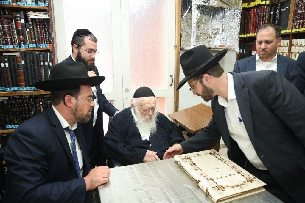 ראשי זק"א ישראל התברכו אצל מרן שר התורה