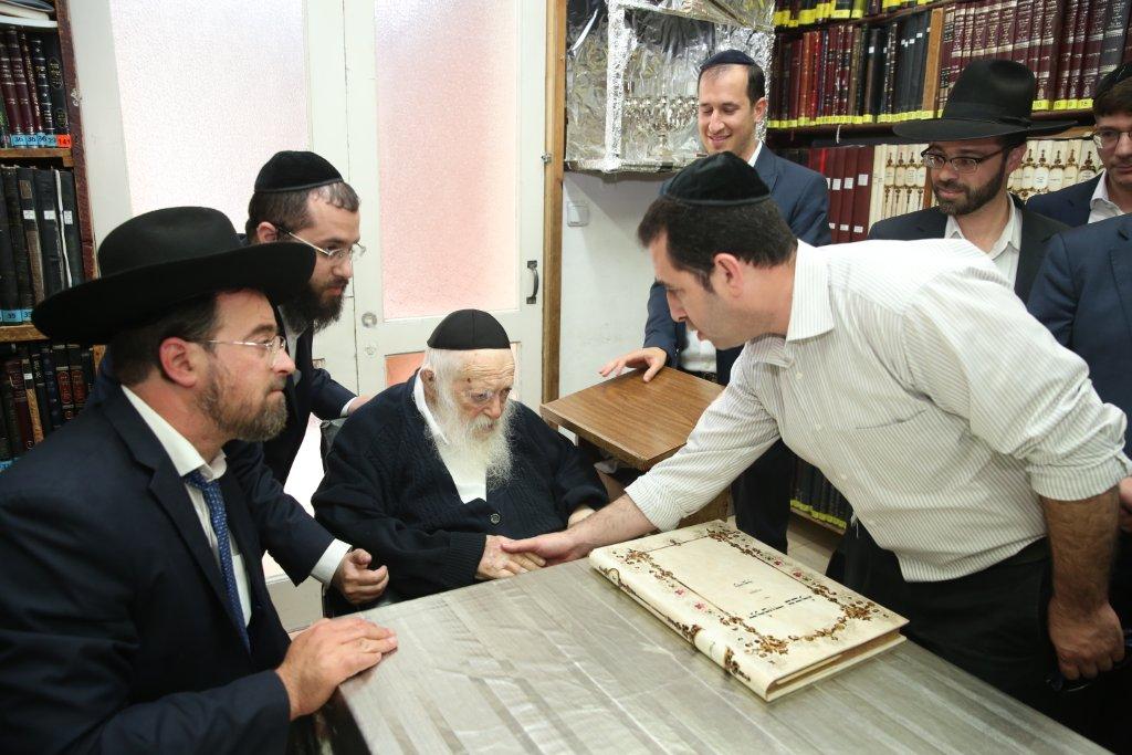 ראשי זק"א ישראל התברכו אצל מרן שר התורה