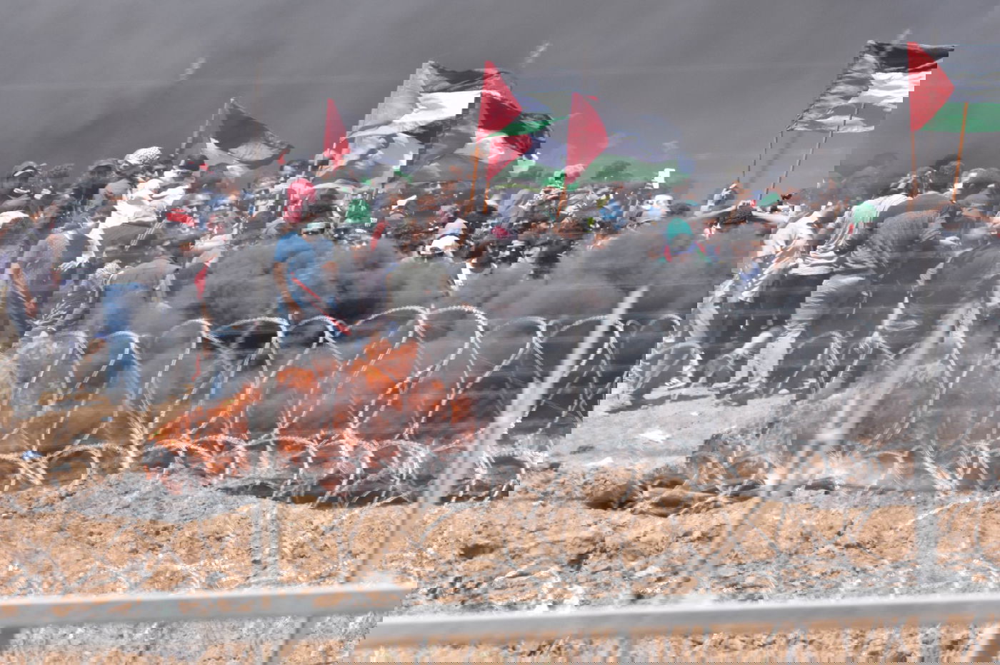 לעיני עשרות אלפי פורעים: צה"ל הפציץ מטרות  טרור בעזה