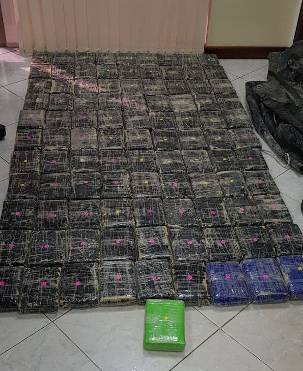 נתפסו 100 ק"ג קוקאין בשווי 40 מיליון שקל