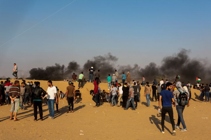 כך הורגעו המהומות בגדר הגבול עם עזה