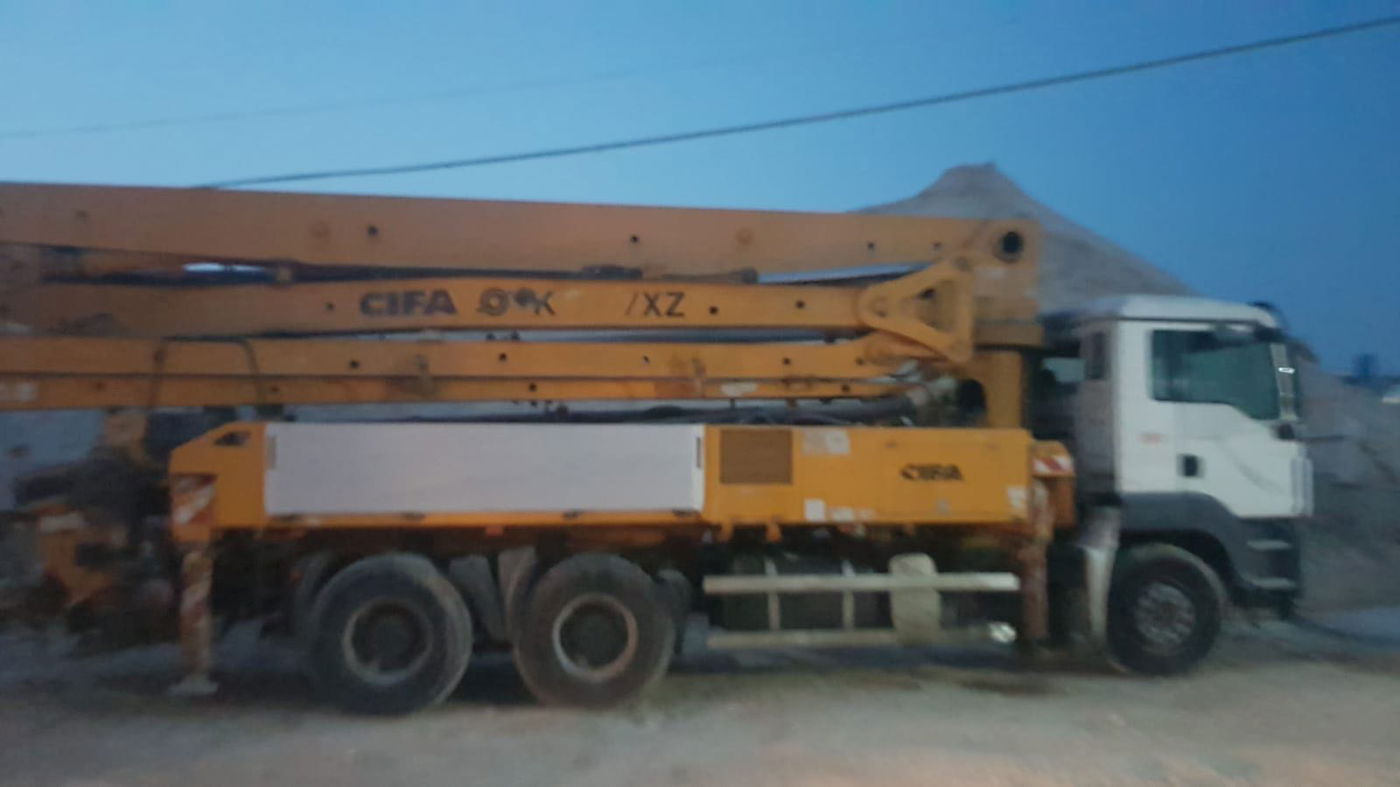 משאבת בטון יקרה שנגנבה אותרה בחברון