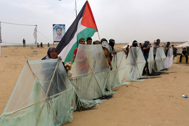 כתב אישום: הכינו והפריחו עפיפוני תבערה