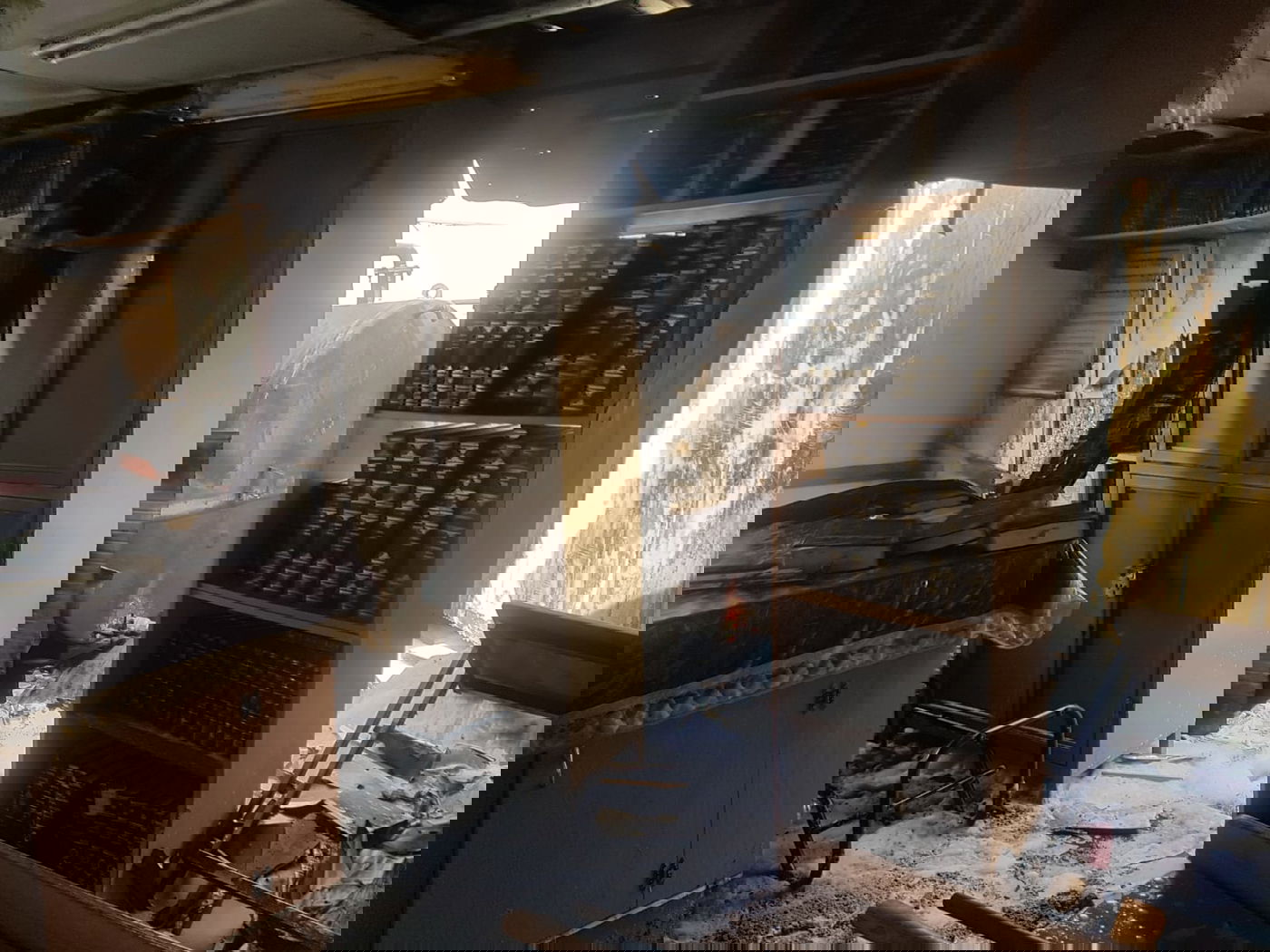 שריפת ענק בבית שמש; בית כנסת עלה בלהבות