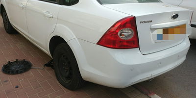 אחד הרכבים שניזוק