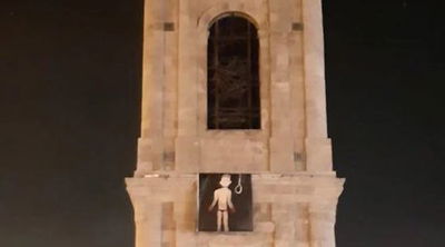 במגדל השעון ביפו: המחבל עם חבל תליה