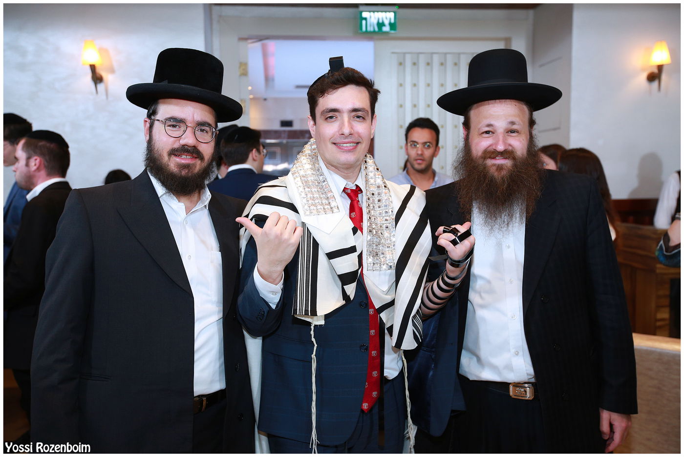 המנצח יואלי דיקמן אירח את הברנז'ה המוזיקלית בברית לבנו