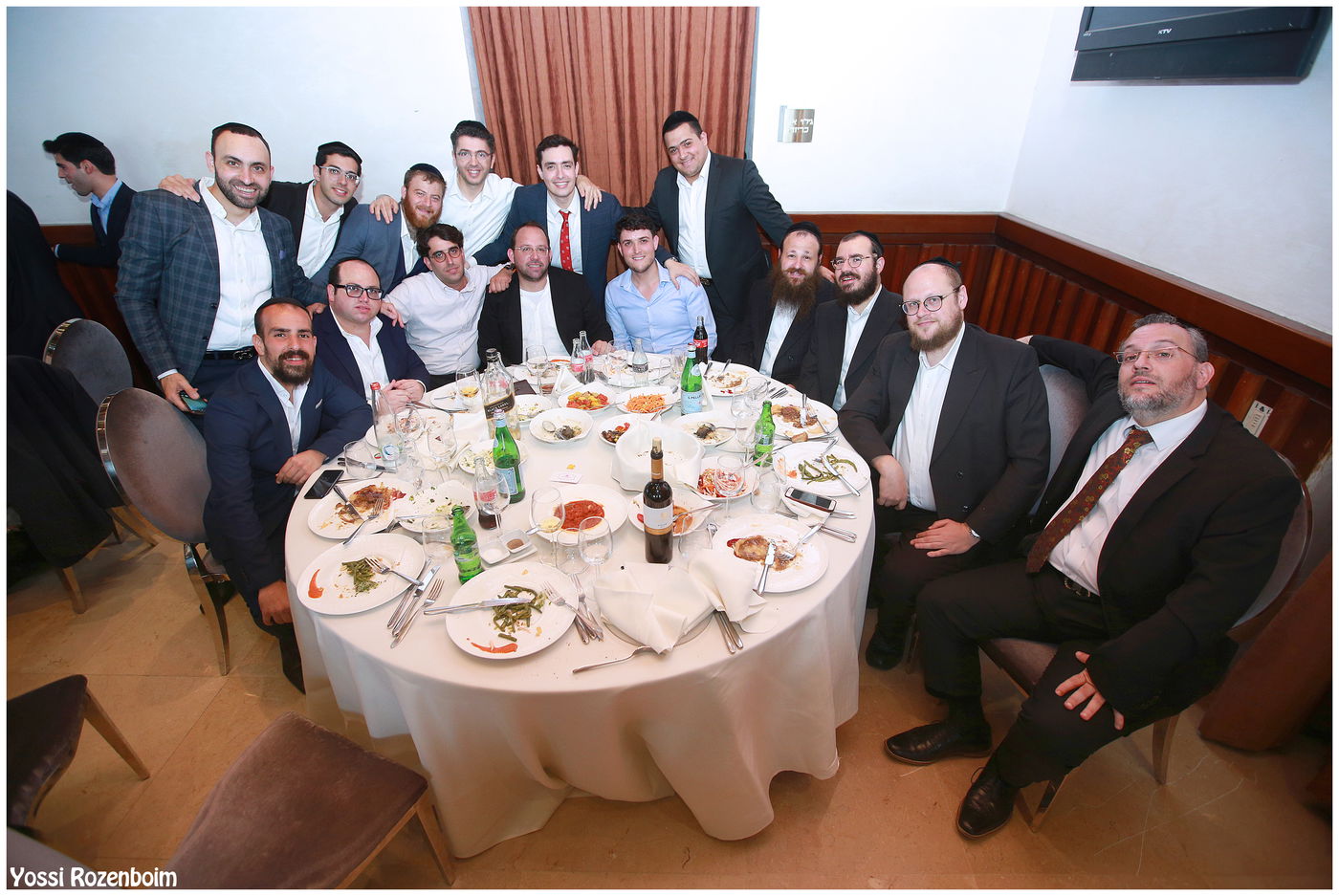 המנצח יואלי דיקמן אירח את הברנז'ה המוזיקלית בברית לבנו