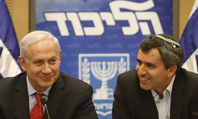 זאב אלקין עם רה"מ בנימין נתניהו