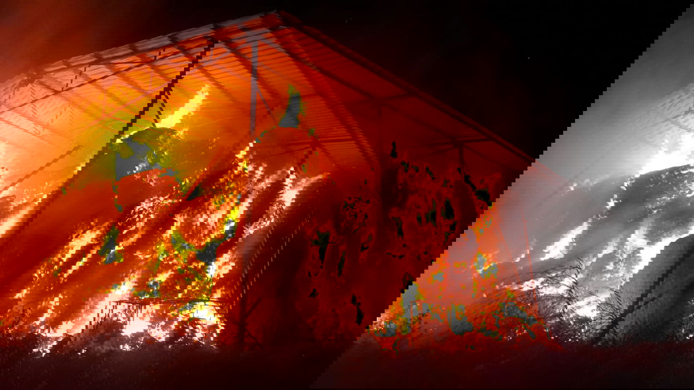 המתבן הבוער