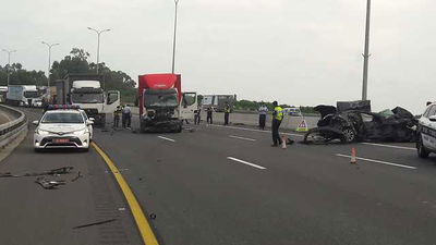 זירת התאונה