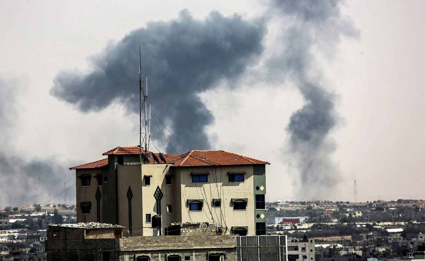 התקיפות בעזה