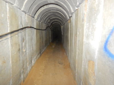 תיעוד: זו המנהרה שחדרה לישראל והושמדה