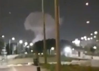 "בבבא סאלי" • נפילת הרקטה בנתיבות. צפו