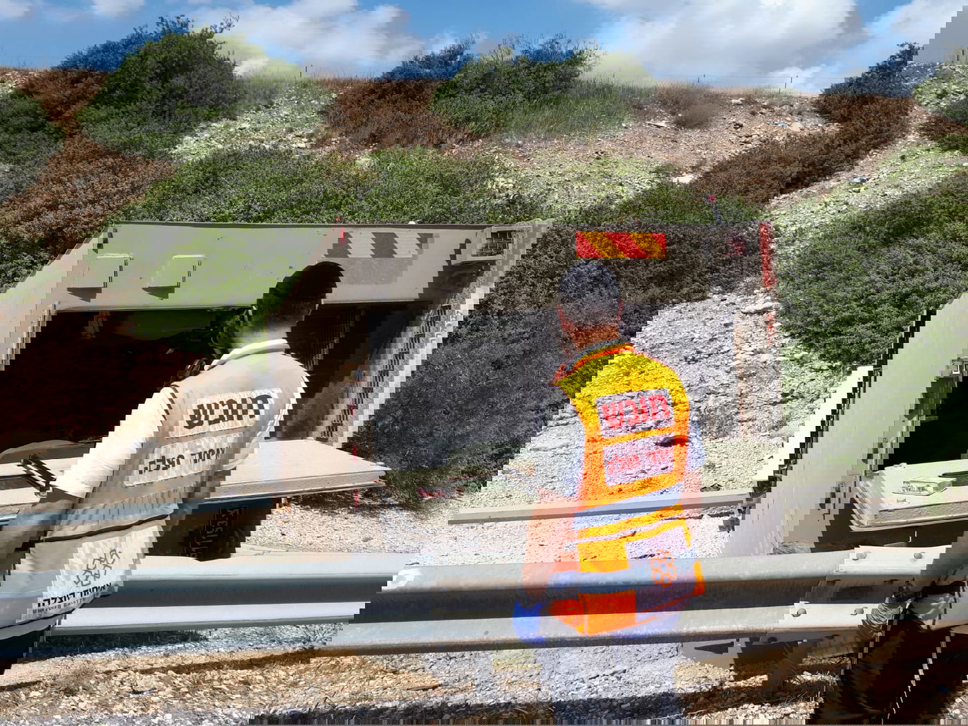 זירת התאונה