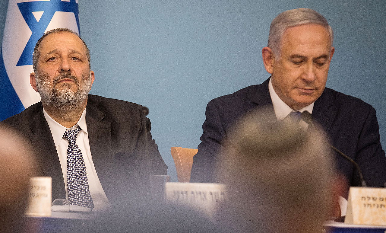 נתניהו ודרעי. ארכיון